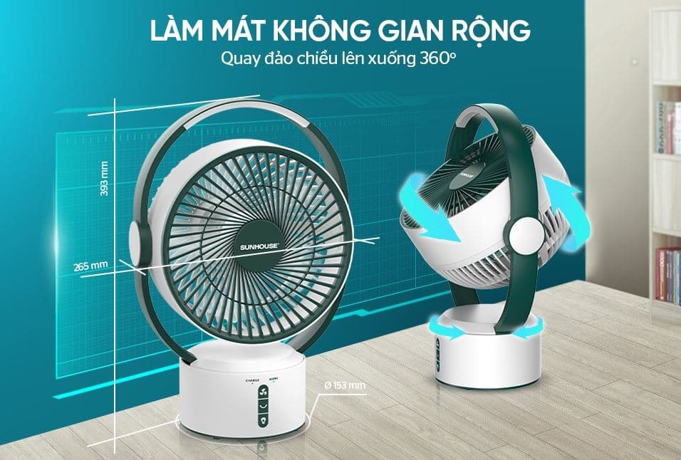 Làm mát trong mùa hè nóng bức