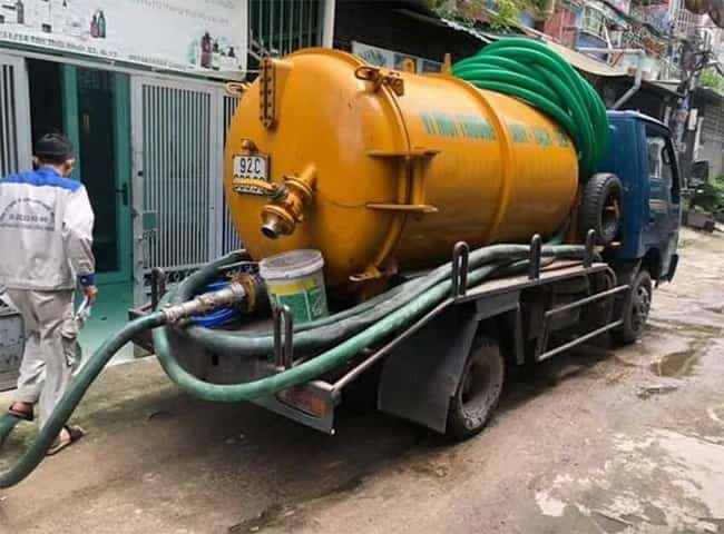 Cách tính tiền hút bể phốt