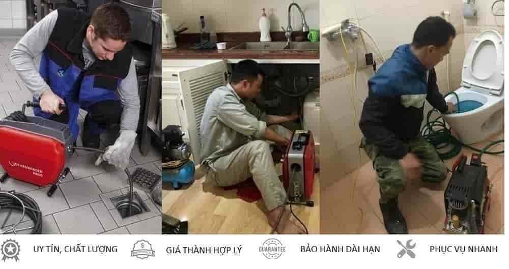 Thông tắc cống Mộ Lao nhiều ưu đãi giá rẻ