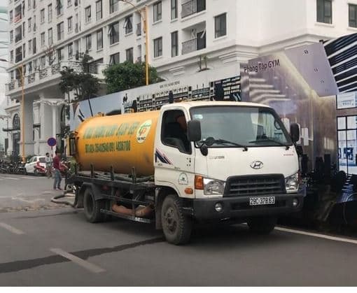 Hút Bể Phốt Chung Cư Hoài Đức