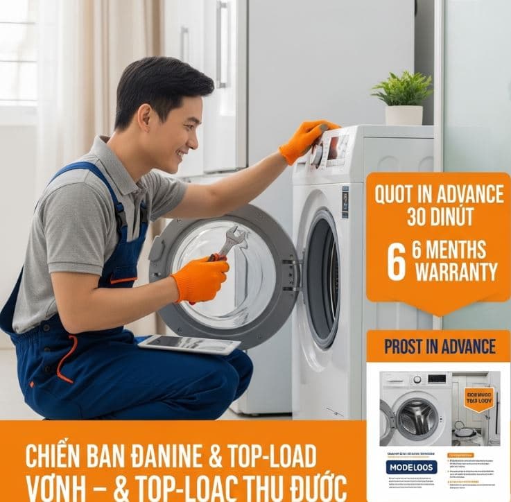 Sửa Máy Giặt Tại Nhà Thủ Đức